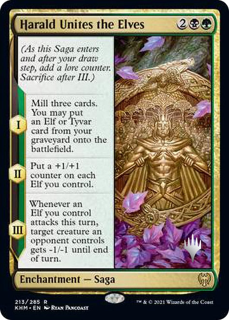 Harald Unites the Elves (Promo Pack) [Kaldheim Promos] | Odin's Place
