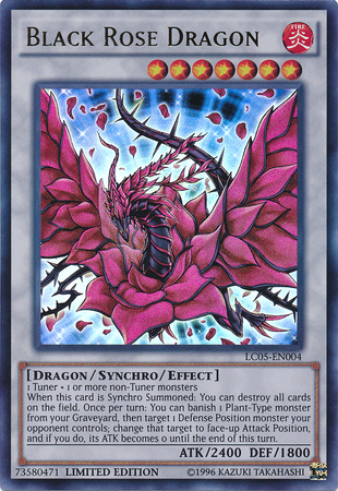 Black Rose Dragon (LC05-EN004) [LC05-EN004] Ultra Rare | Odin's Place