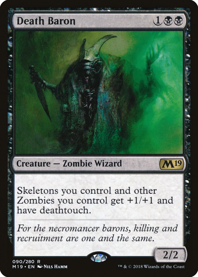 Death Baron (90) [Core Set 2019] | Odin's Place