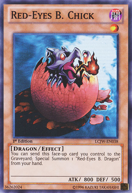 Red-Eyes B. Chick [LCJW-EN038] Super Rare | Odin's Place