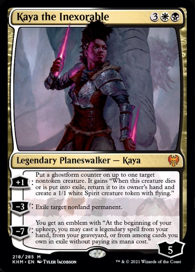 Kaya the Inexorable [Kaldheim] | Odin's Place