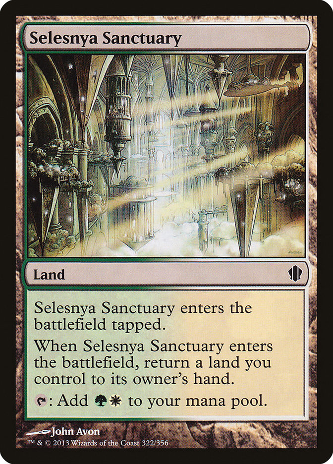 Selesnya Sanctuary (322) [Commander 2013] | Odin's Place