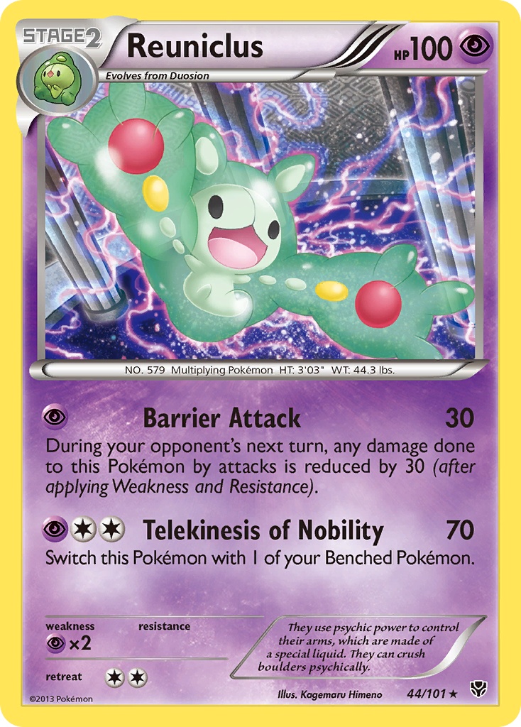 Reuniclus (44/101) [Black & White: Plasma Blast] | Odin's Place