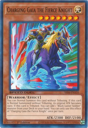 Charging Gaia the Fierce Knight [SS04-ENA10] Common | Odin's Place