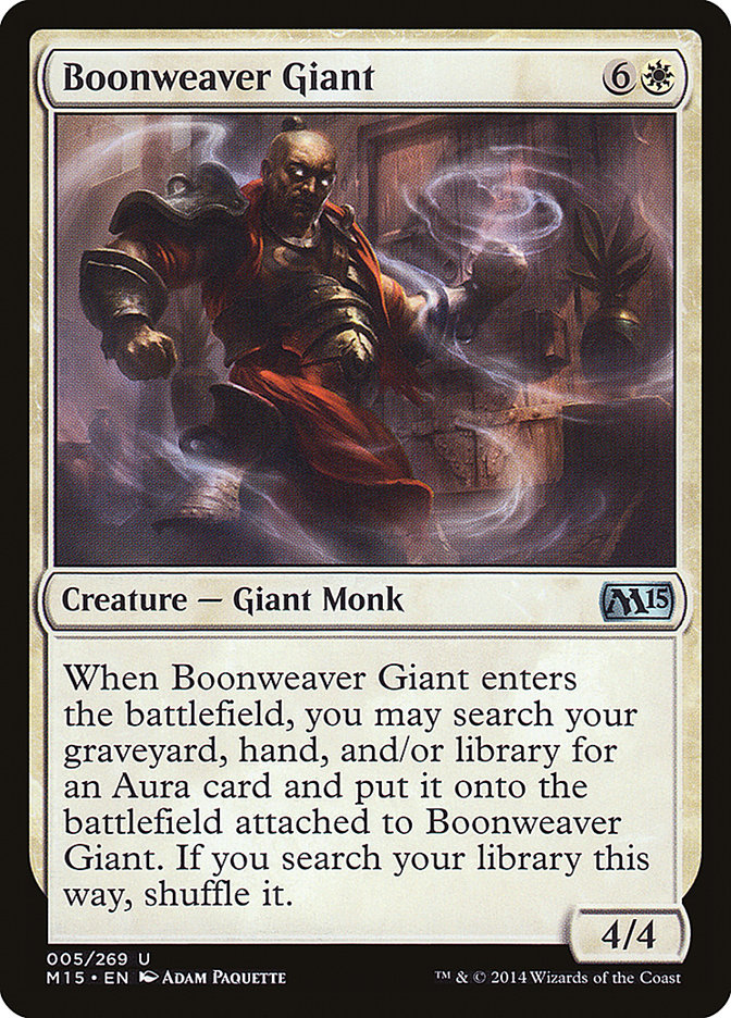 Boonweaver Giant (5) [Magic 2015] | Odin's Place
