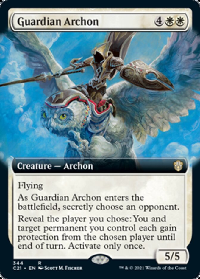 Guardian Archon (Extended Art) [Commander 2021] | Odin's Place