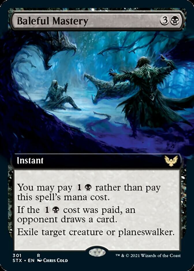 Baleful Mastery (Extended Art) [Strixhaven: School of Mages] | Odin's Place