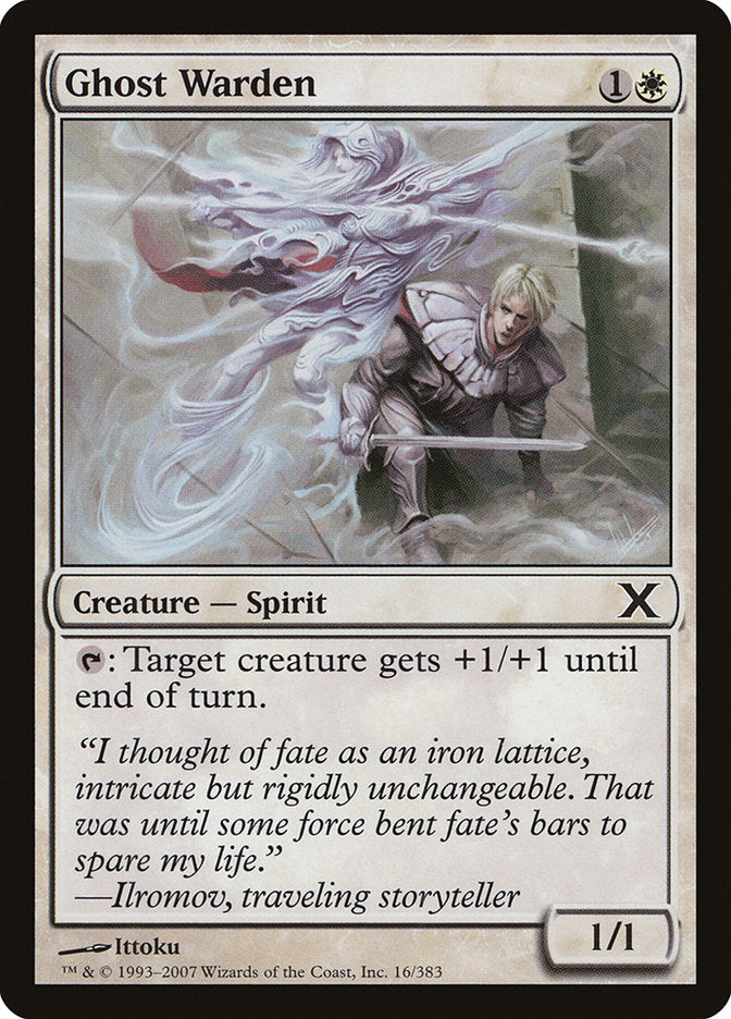 Ghost Warden (16) [Tenth Edition] | Odin's Place