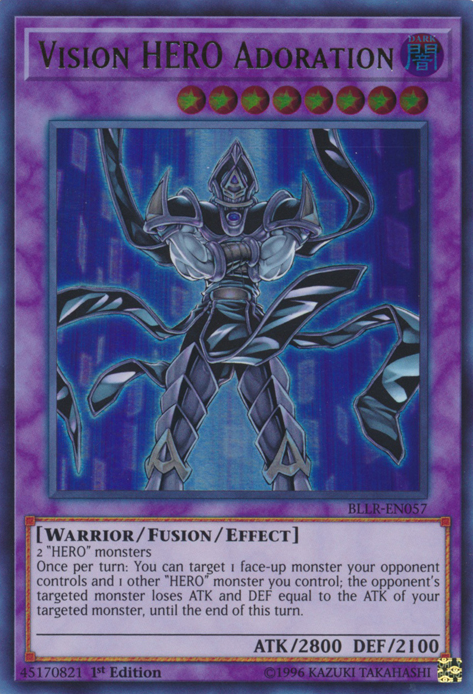 Vision Hero Adoration [BLLR-EN057] Ultra Rare | Odin's Place
