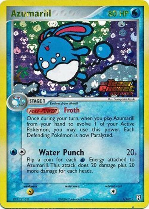 Azumarill (1/109) (Stamped) [EX: Team Rocket Returns] | Odin's Place
