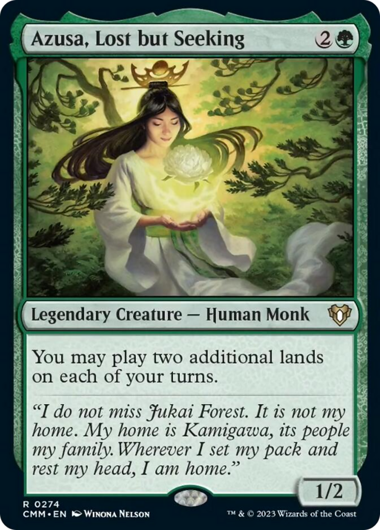 Azusa, Lost but Seeking [Commander Masters] | Odin's Place
