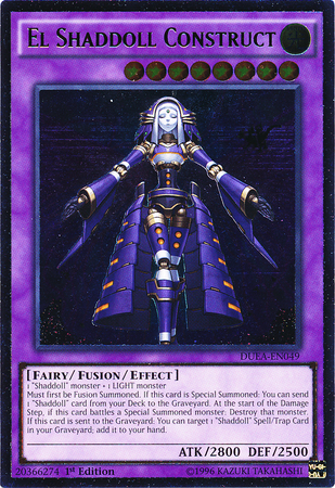 El Shaddoll Construct (UTR) [DUEA-EN049] Ultimate Rare | Odin's Place