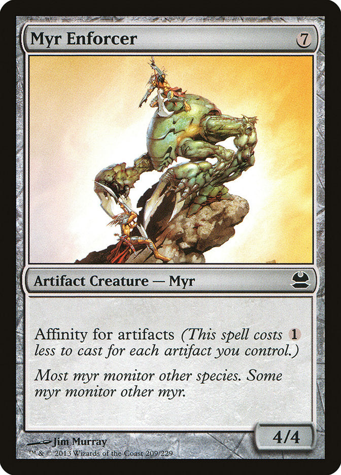Myr Enforcer (209) [Modern Masters] | Odin's Place