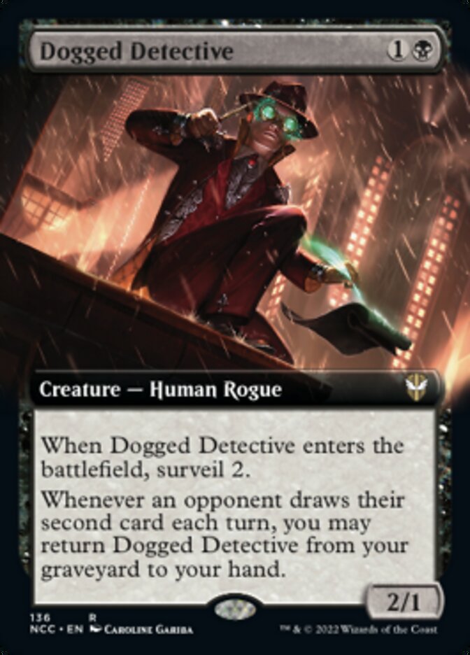 Dogged Detective (Extended Art) [Streets of New Capenna Commander] | Odin's Place