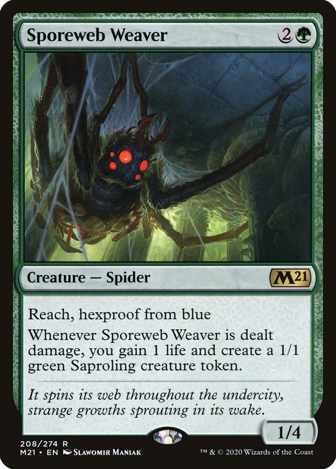 Sporeweb Weaver [Core Set 2021] | Odin's Place