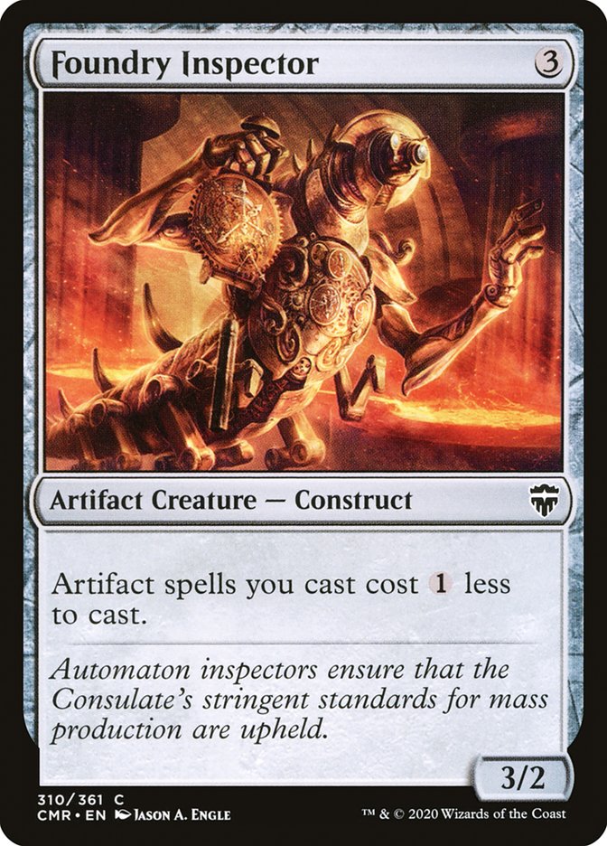 Foundry Inspector [Commander Legends] | Odin's Place