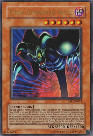 Toon Summoned Skull [SRL-EN073] Ultra Rare | Odin's Place