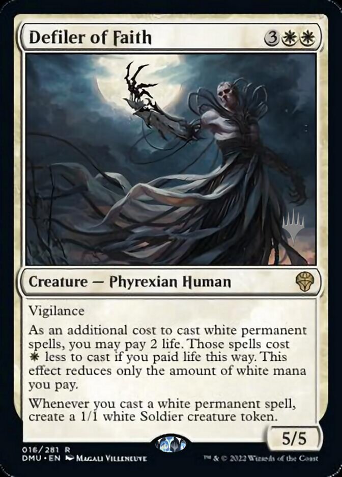 Defiler of Faith (Promo Pack) [Dominaria United Promos] | Odin's Place