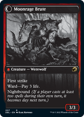 Brutal Cathar // Moonrage Brute [Innistrad: Double Feature] | Odin's Place