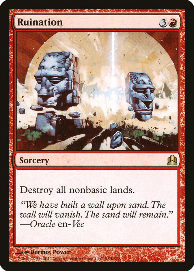 Ruination (134) [Commander 2011] | Odin's Place
