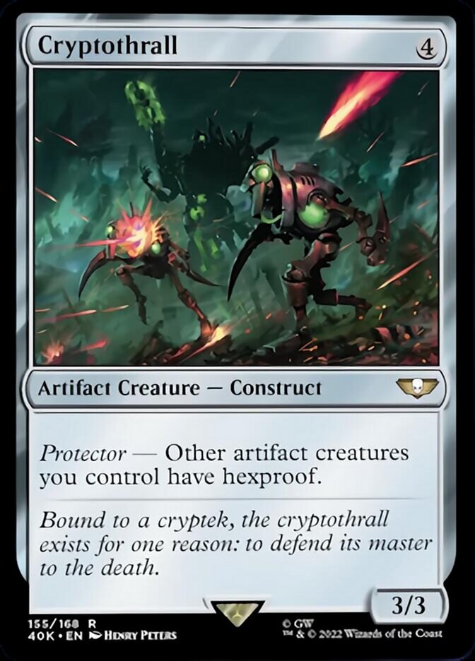 Cryptothrall (Surge Foil) [Warhammer 40,000] | Odin's Place
