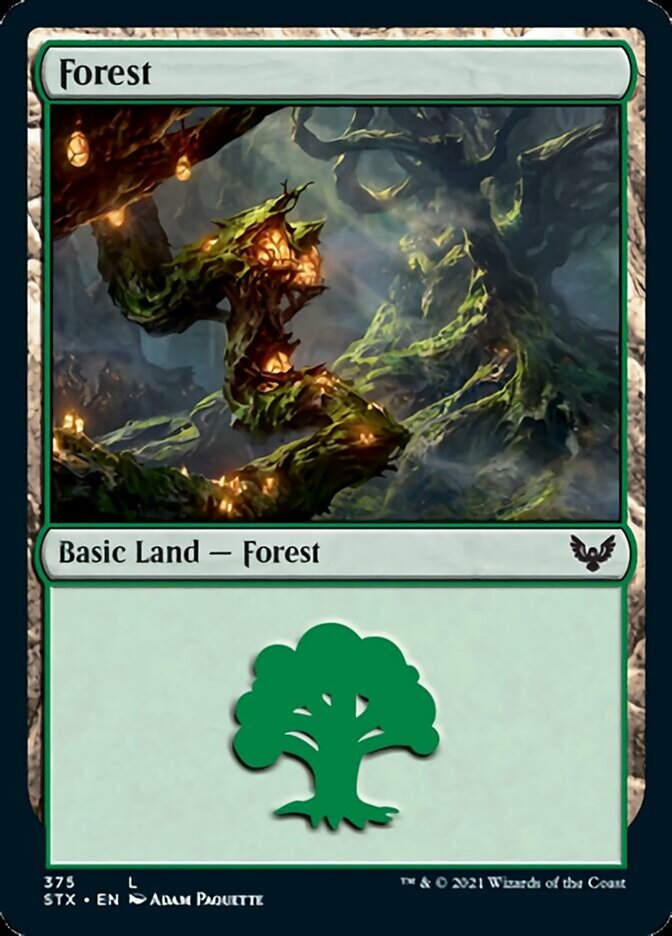 Forest (375) [Strixhaven: School of Mages] | Odin's Place