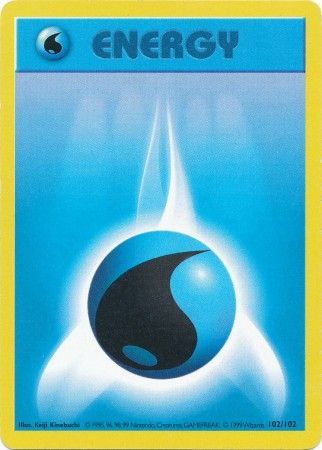 Water Energy (102/102) [Base Set Shadowless Unlimited] | Odin's Place
