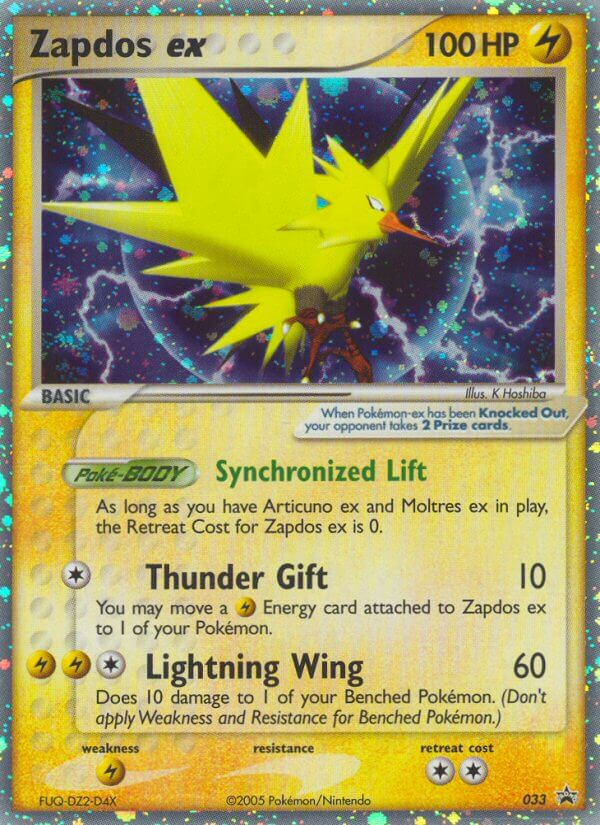 Zapdos ex (033) [Nintendo: Black Star Promos] | Odin's Place