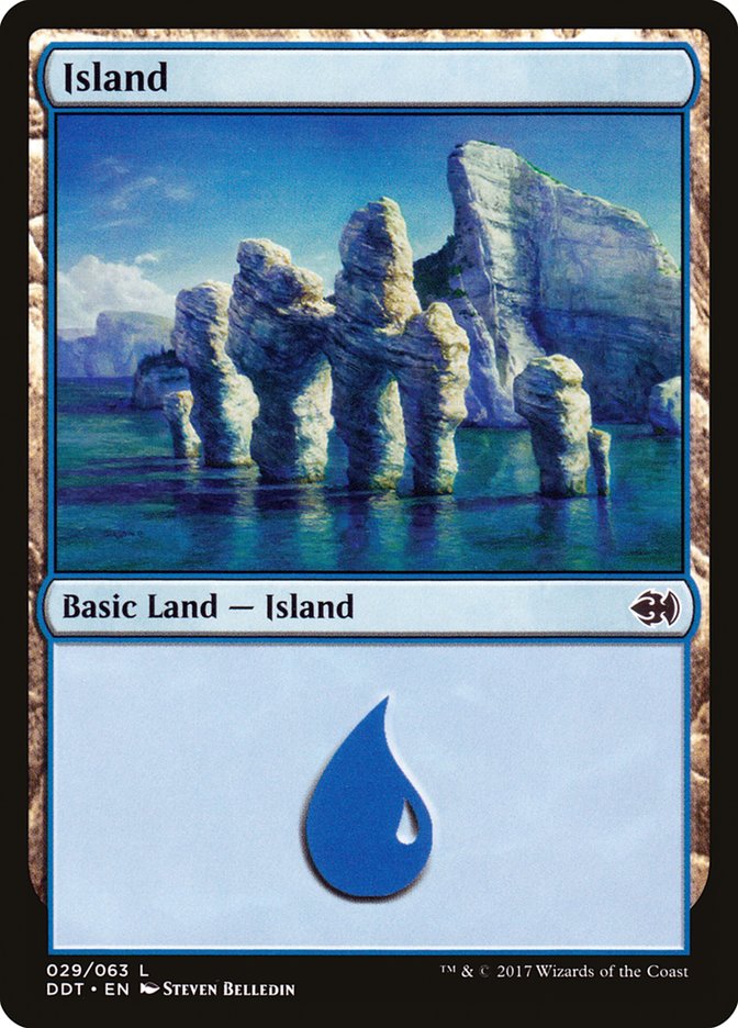 Island (29) [Duel Decks: Merfolk vs. Goblins] | Odin's Place