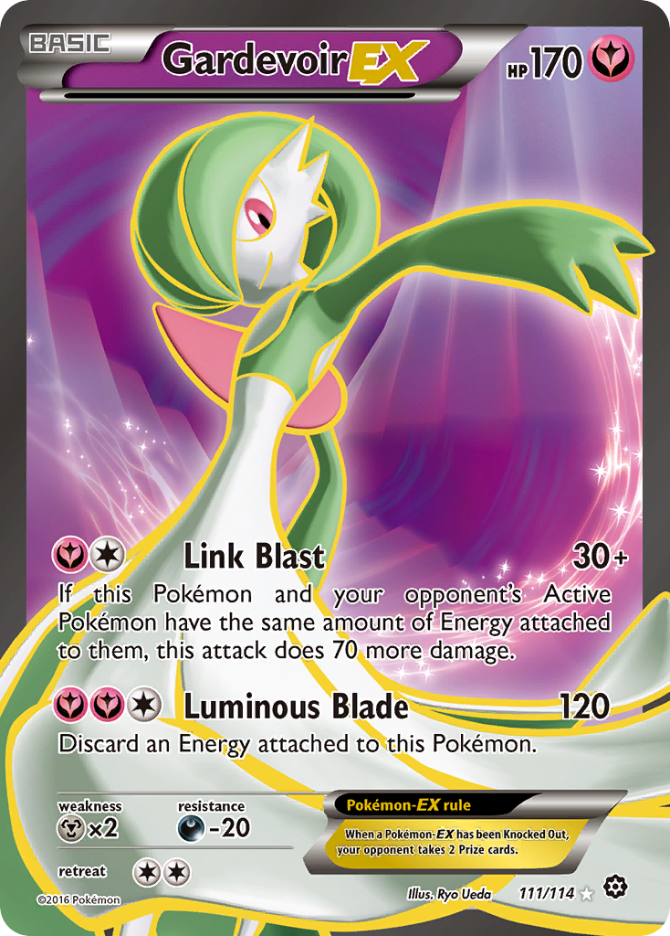 Gardevoir EX (111/114) [XY: Steam Siege] | Odin's Place