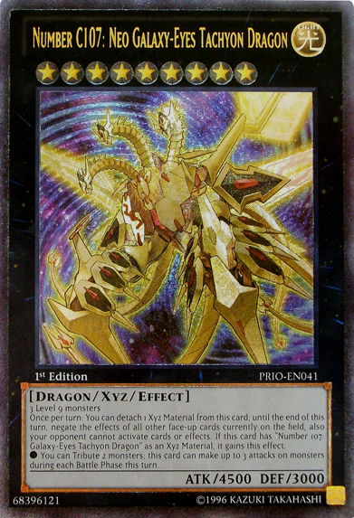 Number C107: Neo Galaxy-Eyes Tachyon Dragon [PRIO-EN041] Super Rare | Odin's Place