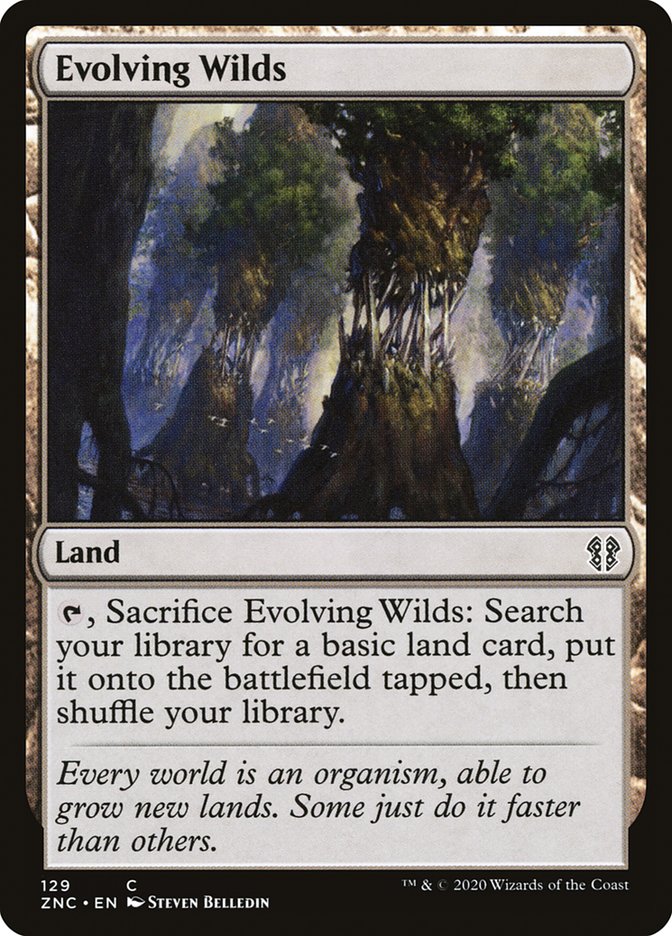 Evolving Wilds [Zendikar Rising Commander] | Odin's Place