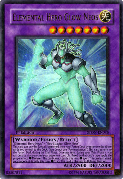 Elemental Hero Glow Neos [STON-EN036] Ultra Rare | Odin's Place