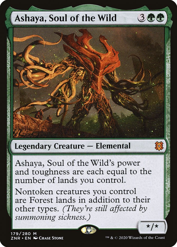 Ashaya, Soul of the Wild [Zendikar Rising] | Odin's Place