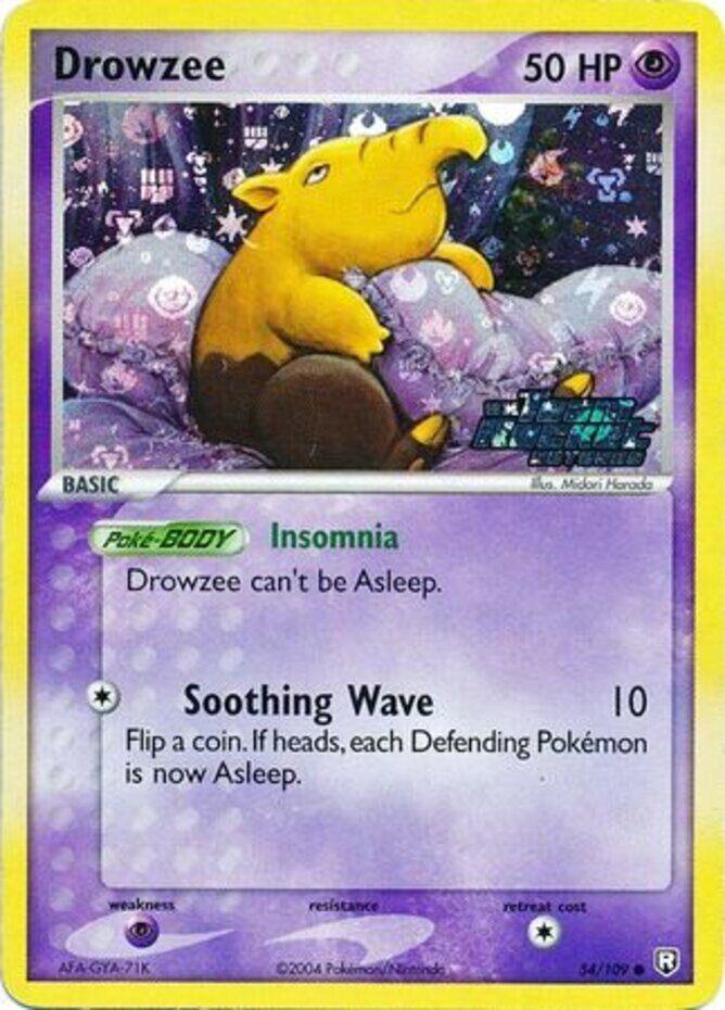 Drowzee (54/109) (Stamped) [EX: Team Rocket Returns] | Odin's Place