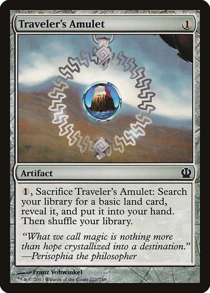 Traveler's Amulet (221) [Theros] | Odin's Place