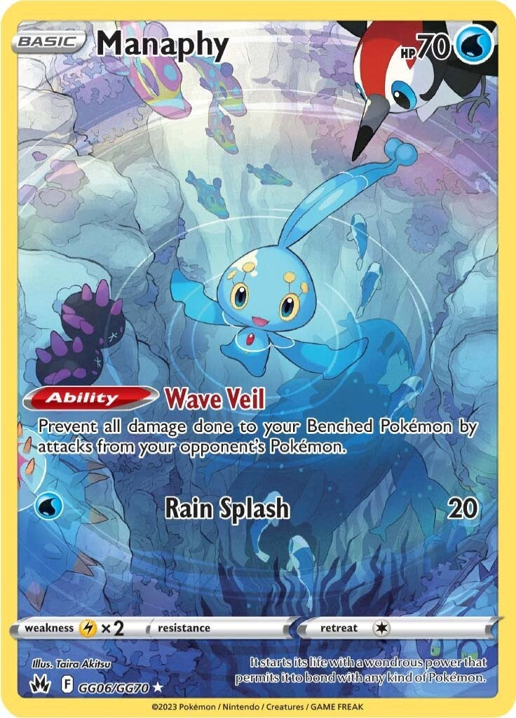 Manaphy (GG06/GG70) [Sword & Shield: Crown Zenith] | Odin's Place