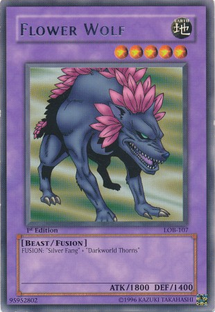 Flower Wolf [LOB-107] Rare | Odin's Place