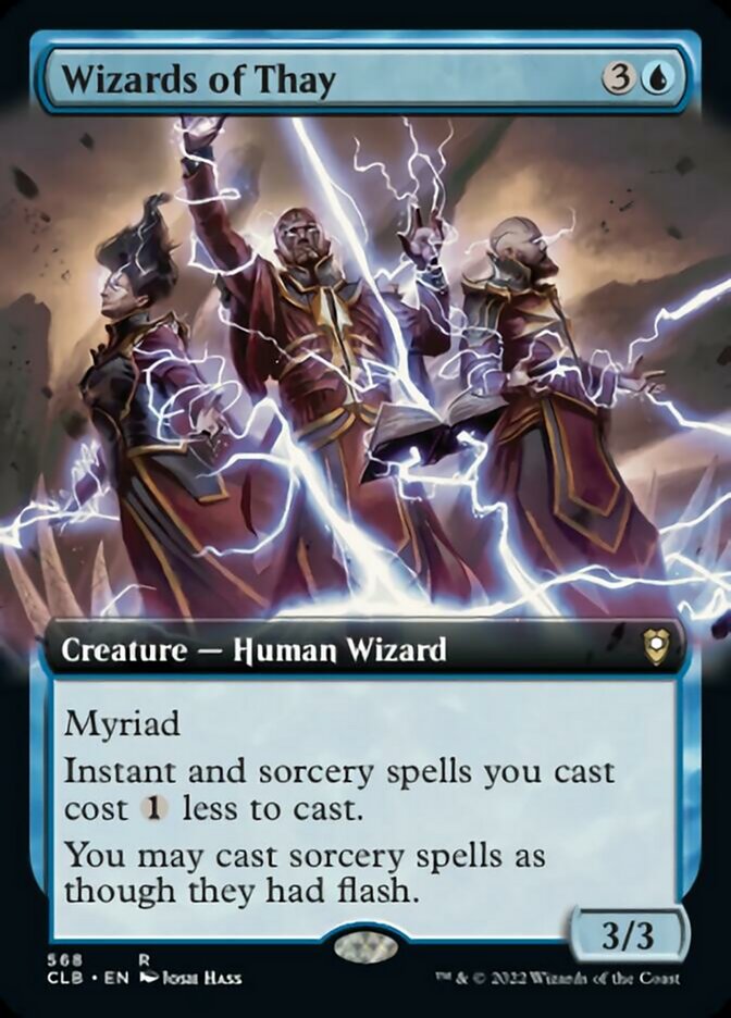 Wizards of Thay (Extended Art) [Commander Legends: Battle for Baldur's Gate] | Odin's Place