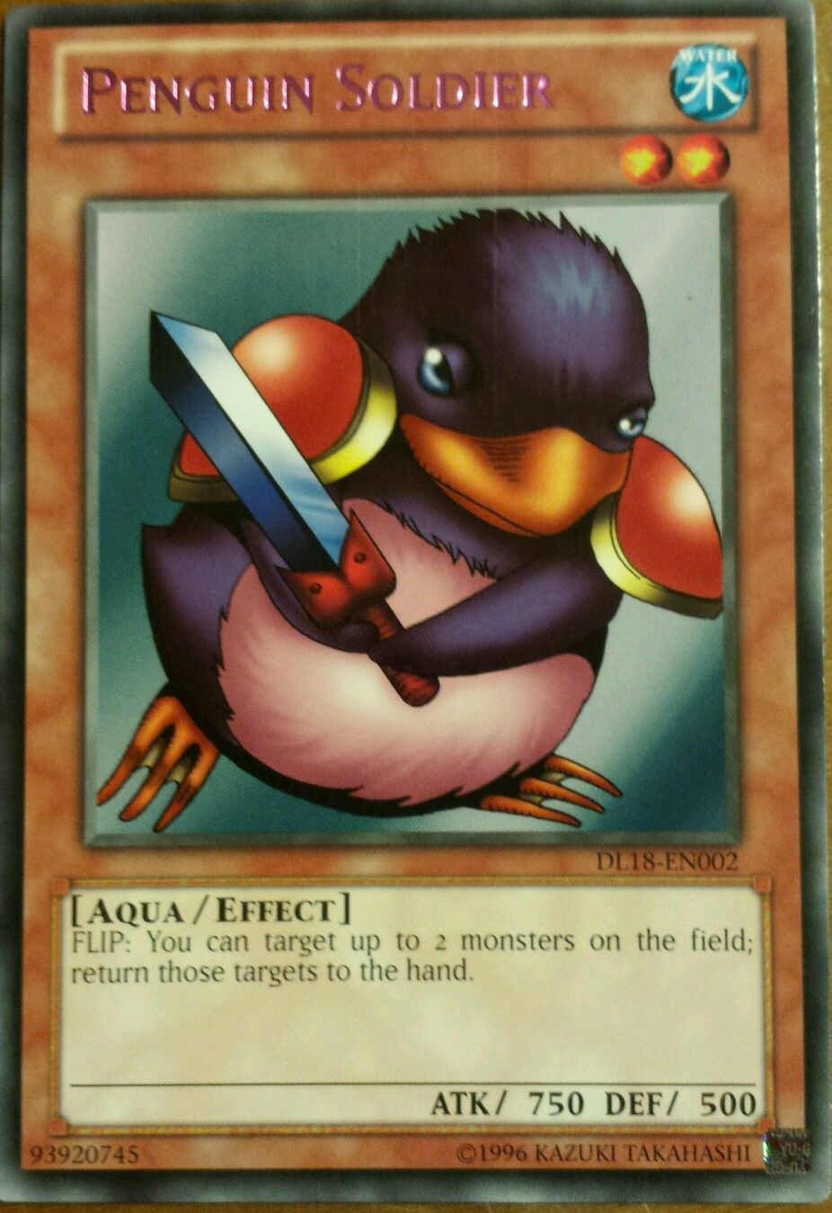 Penguin Soldier (Purple - DL18) [DL18-EN002] Rare | Odin's Place