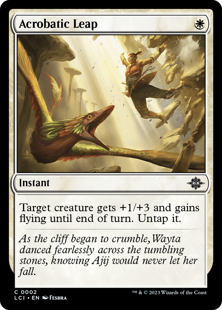 Acrobatic Leap [The Lost Caverns of Ixalan] | Odin's Place