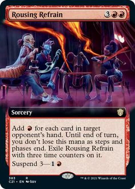 Rousing Refrain (Extended Art) [Commander 2021] | Odin's Place