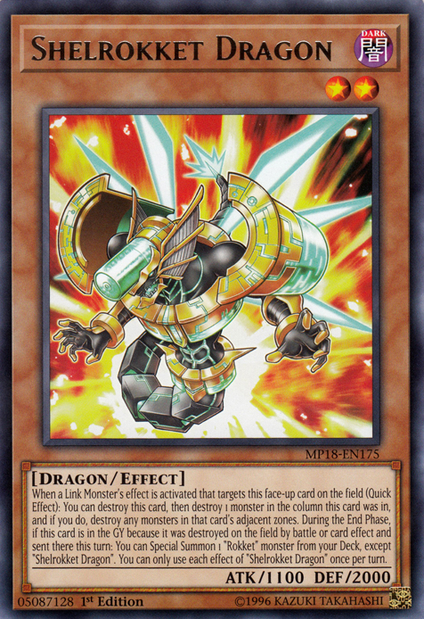Shelrokket Dragon [MP18-EN175] Rare | Odin's Place