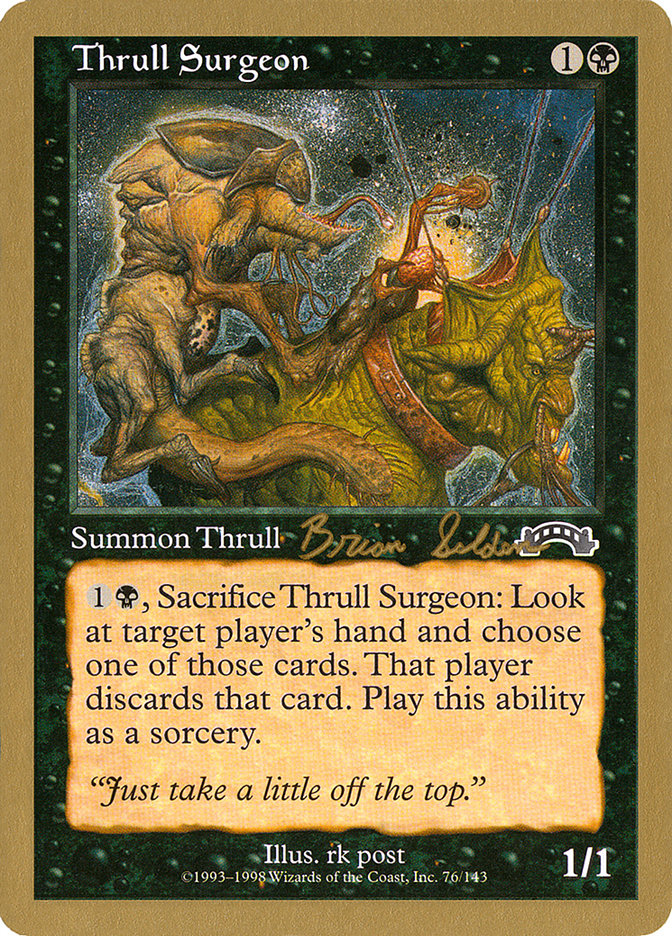 Thrull Surgeon (Brian Selden) [World Championship Decks 1998] | Odin's Place