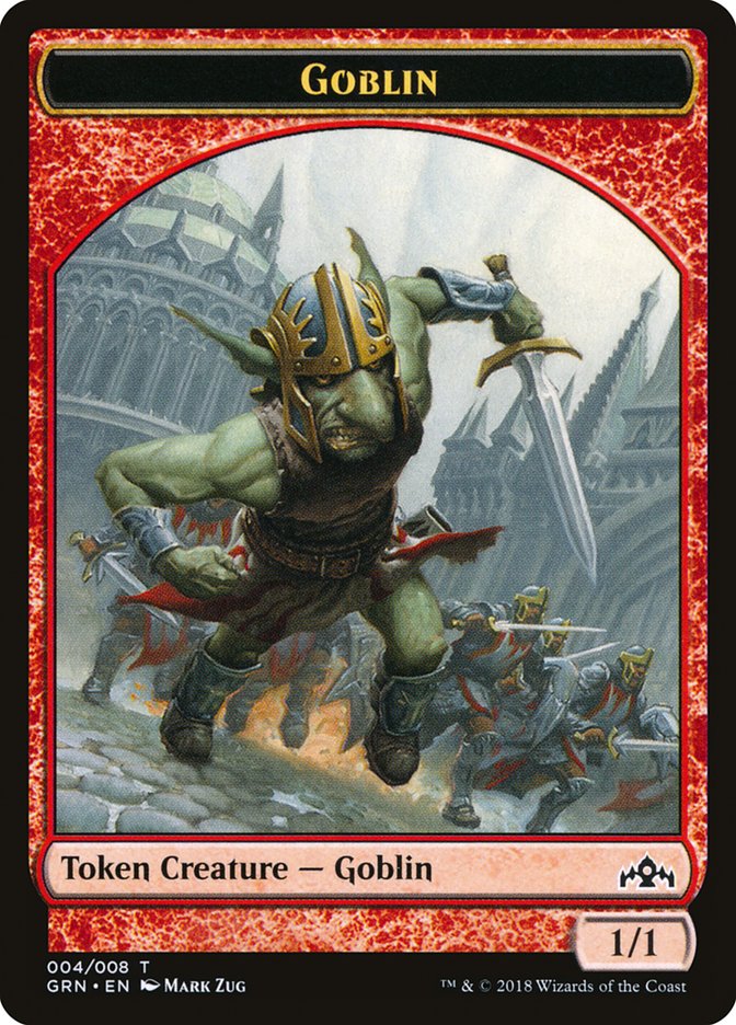 Goblin Token (4) [Guilds of Ravnica Tokens] | Odin's Place