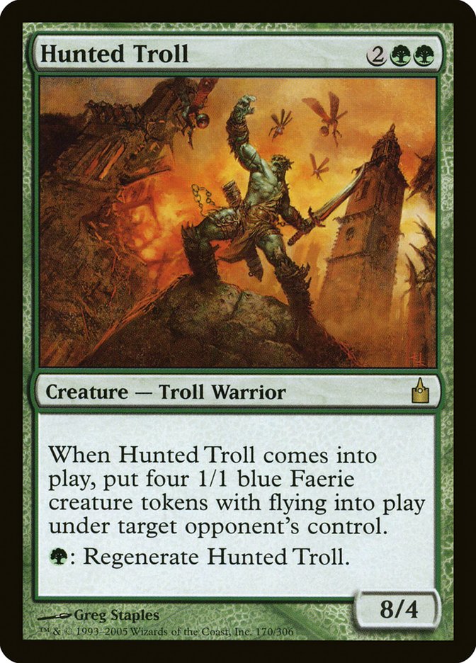 Hunted Troll (170) [Ravnica: City of Guilds] | Odin's Place