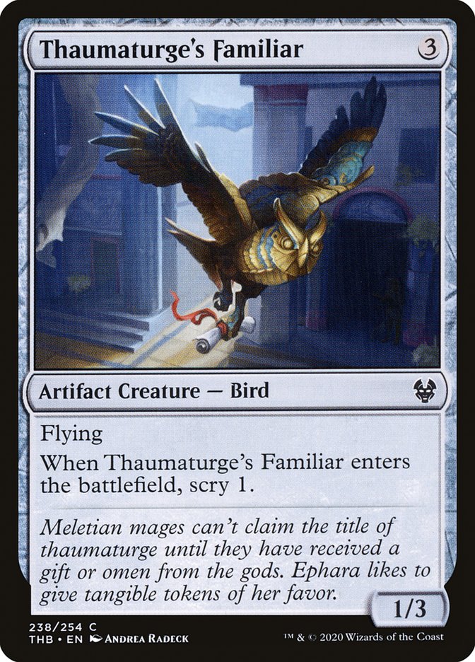 Thaumaturge's Familiar [Theros Beyond Death] | Odin's Place