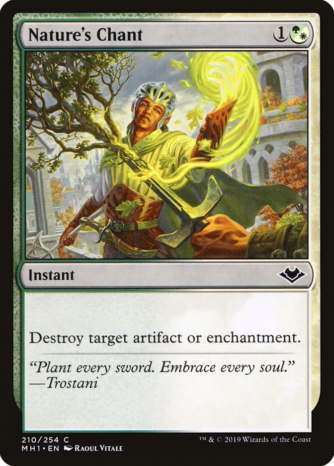 Nature's Chant (210) [Modern Horizons] | Odin's Place