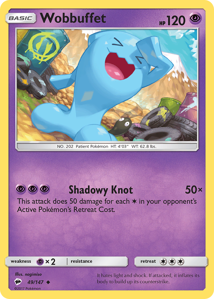 Wobbuffet (49/147) [Sun & Moon: Burning Shadows] | Odin's Place