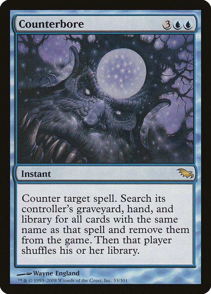 Counterbore (33) [Shadowmoor] | Odin's Place